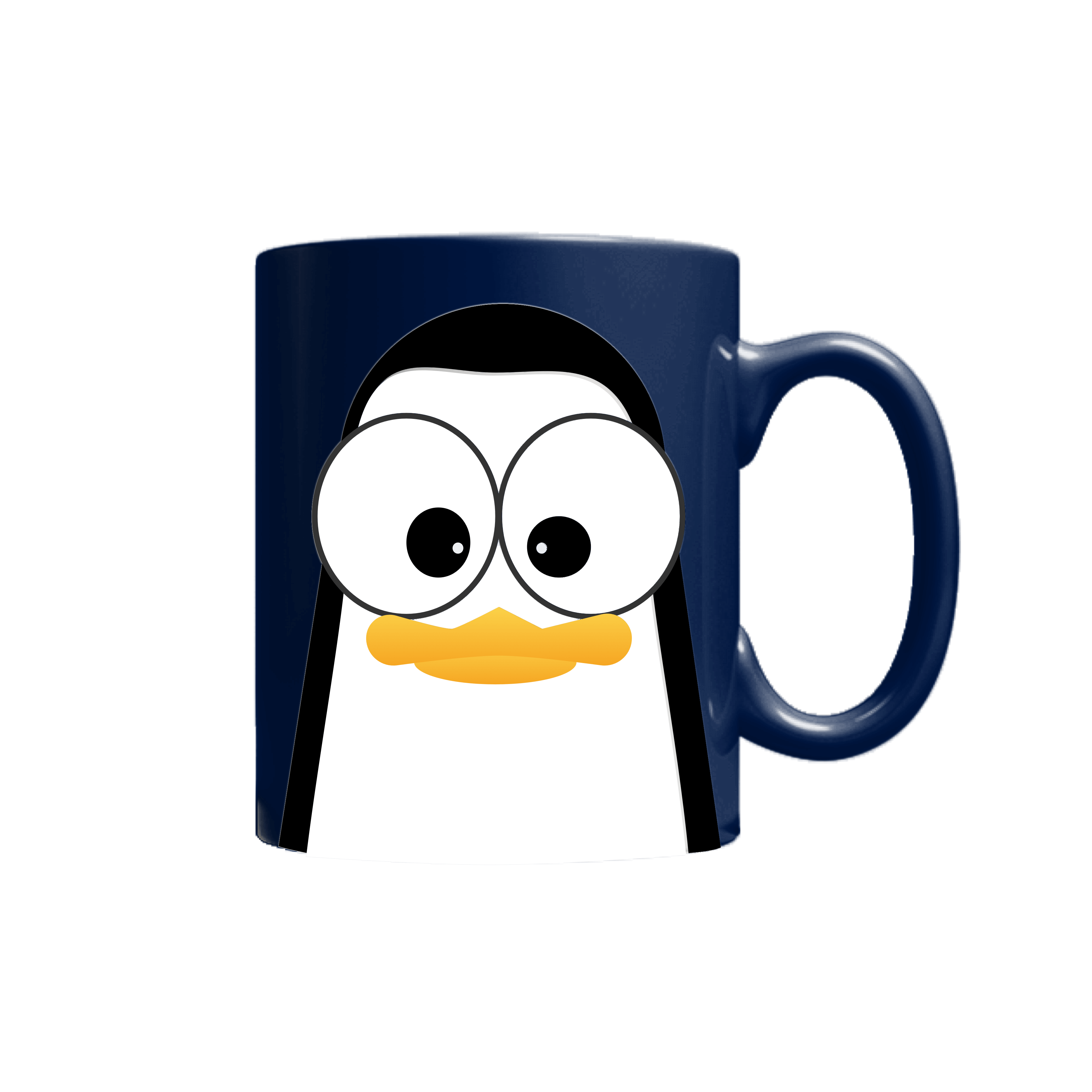 Crazy Pinguin Tasse – Blau – Andre Martin